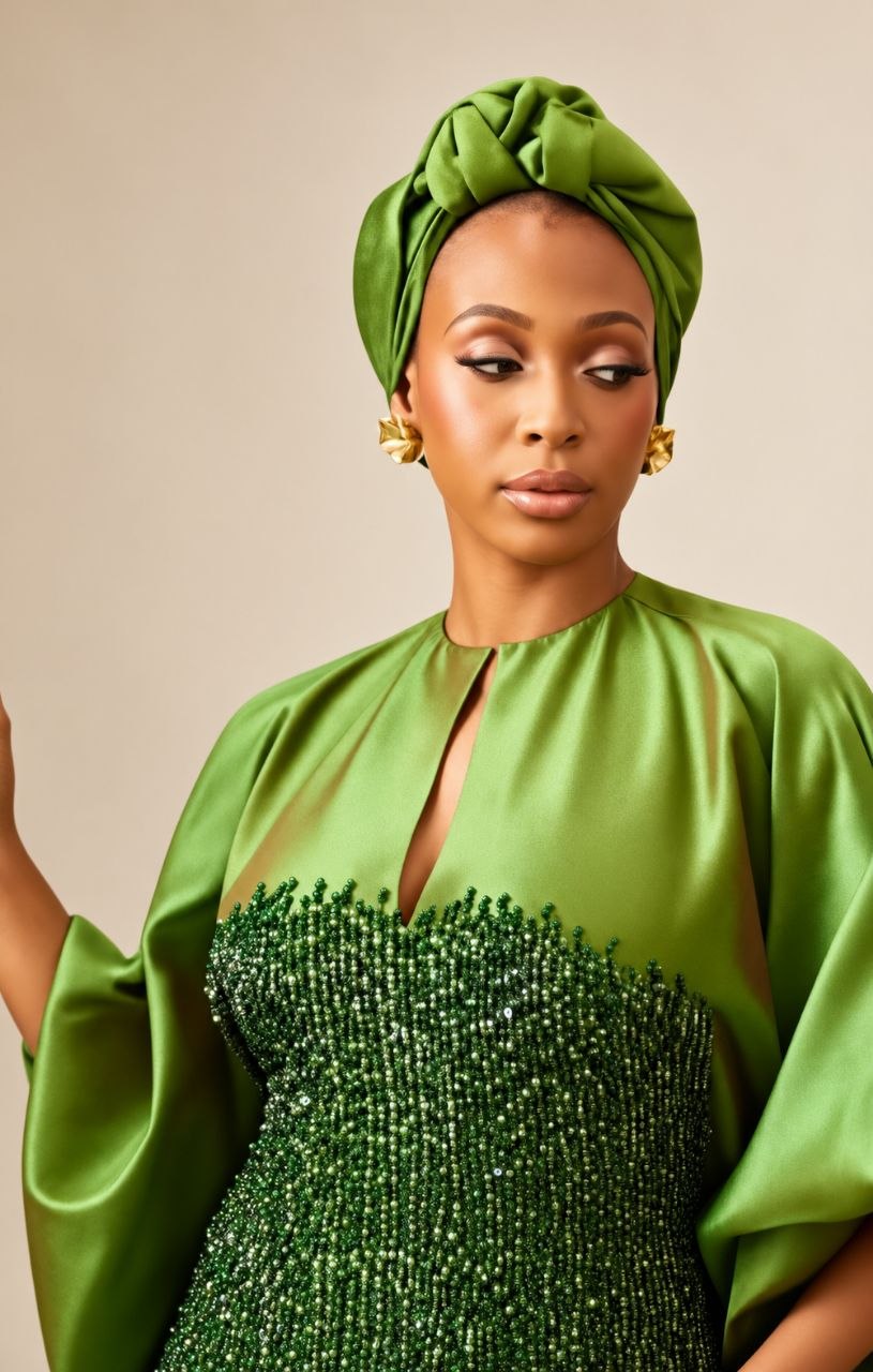 Sheba Green Turban